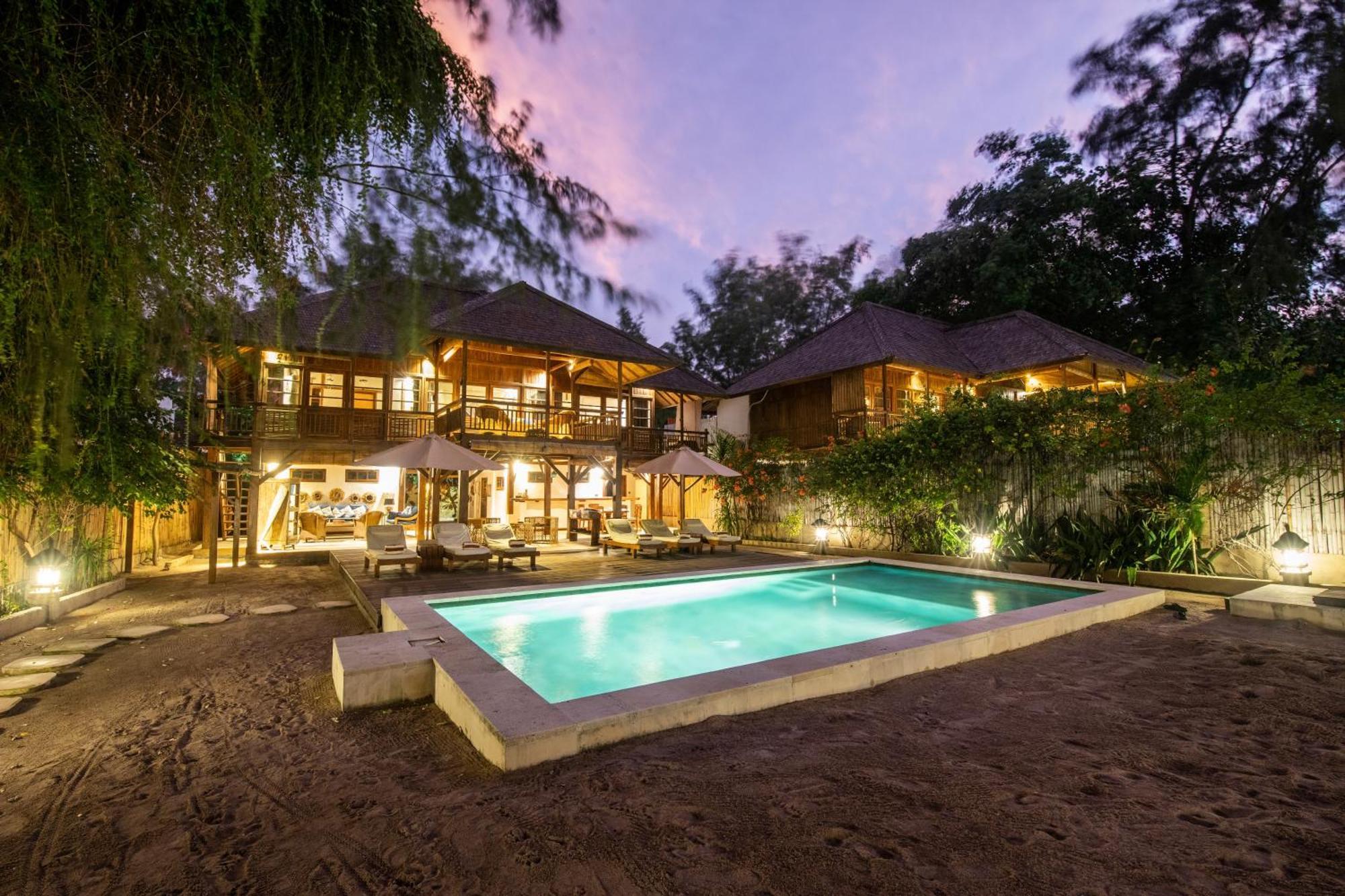 The Gili Beach Resort Gili Trawangan Exterior foto